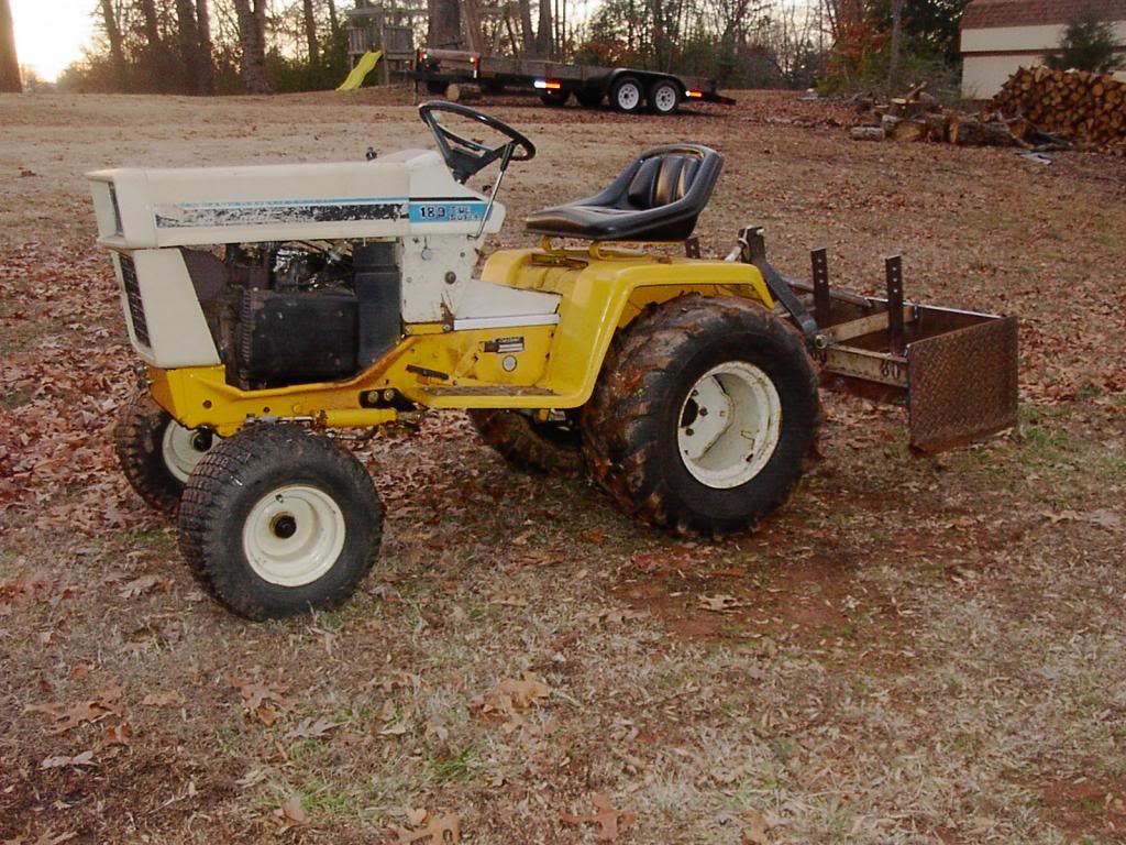 Cat 0 box blade Only Cub Cadets